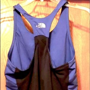 The North Face Med Tank Bra Racerback Mesh Back
